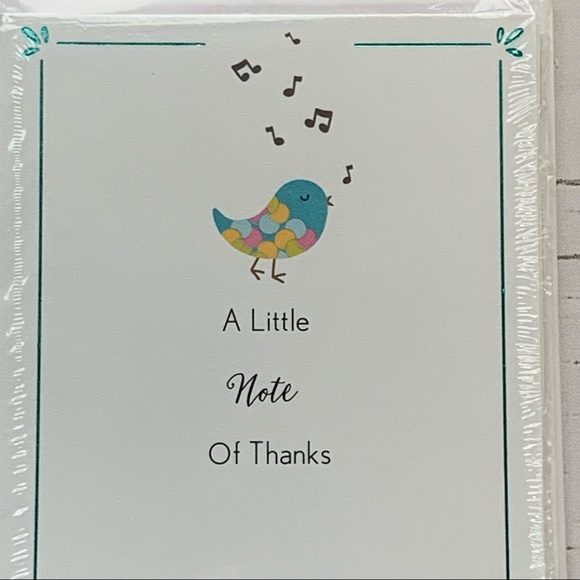 4/$14 6pk Hallmark Expressions Thank You Note Cards Blank Inside NEW SEALED - Picture 3 of 5